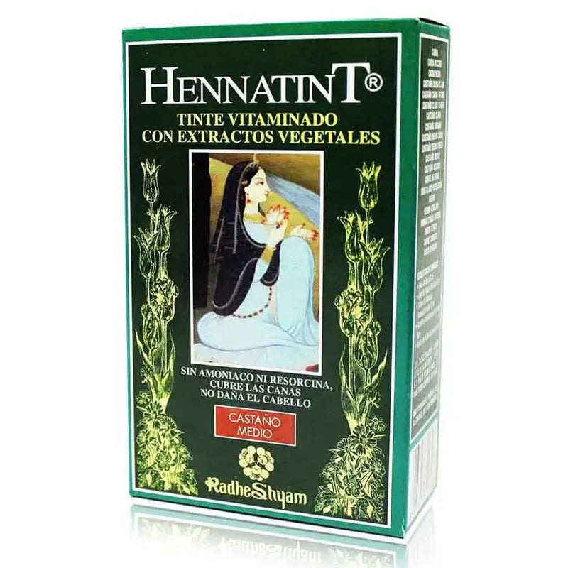 Radhe Shyam Hennatint Marrone medio , 60 ml