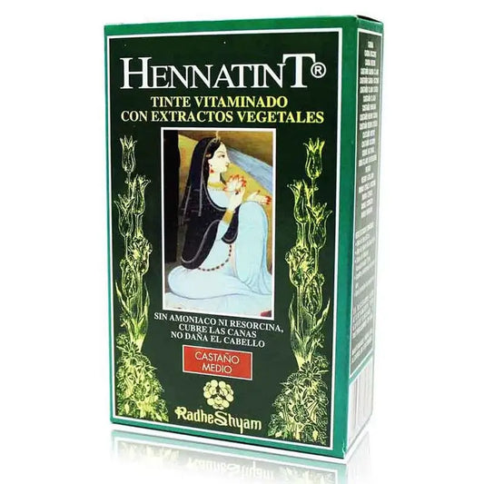 Radhe Shyam Hennatint Marrone medio , 60 ml