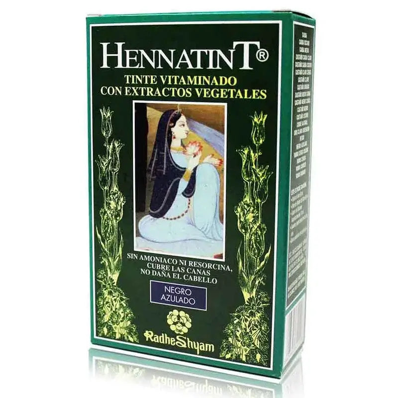 Radhe Shyam Hennatint Blu Nero , 60 ml