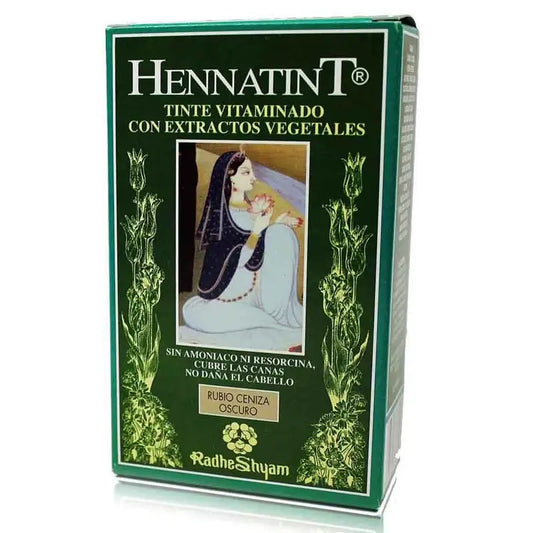 Radhe Shyam Hennatint Biondo Cenere Scuro , 60 ml