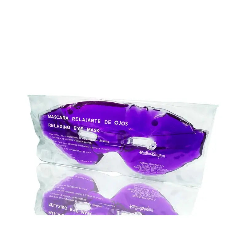 Radhe Shyam Maschera rilassante per gli occhi Viola , 1 g