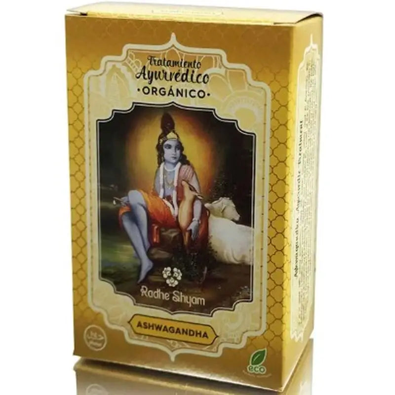 Radhe Shyam Ashwagandha Trattamento Ayurvedico per Capelli , 100 gr