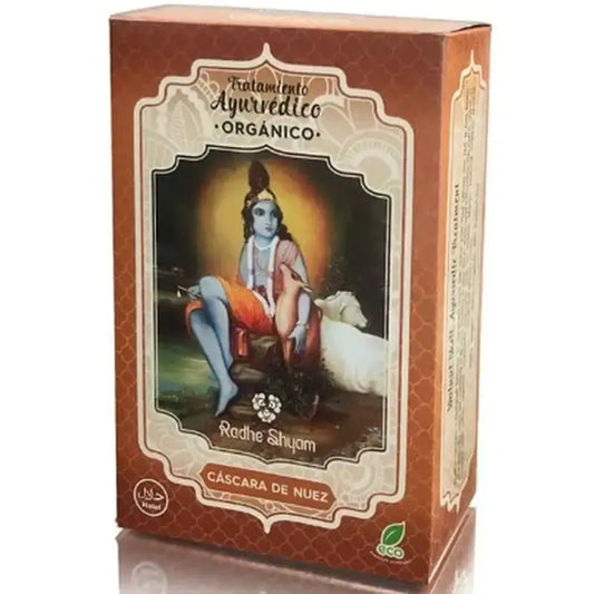 Radhe Shyam Trattamento Ayurvedico per capelli con guscio di noce , 100 gr