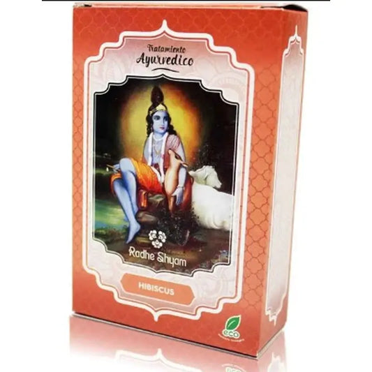 Radhe Shyam Trattamento naturale per capelli all'ibisco , 100 gr