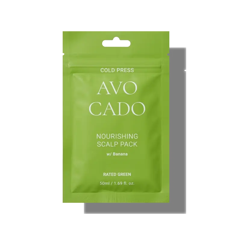 Rated Green Impacco nutriente per il cuoio capelluto a base di avocado spremuto a freddo, 50 ml