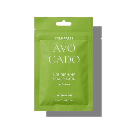 Rated Green Impacco nutriente per il cuoio capelluto a base di avocado spremuto a freddo, 50 ml