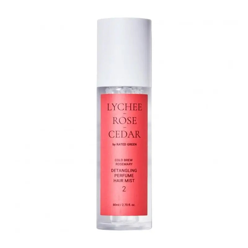 Rated Green Profumo Detangente per Capelli 02 (Lychee-Rose-Cedar) , 80 ml