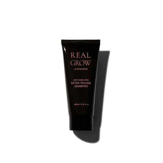 Rated Green Real Grow Shampoo Anti-Perdita di Capelli Extra Volume, 200 ml