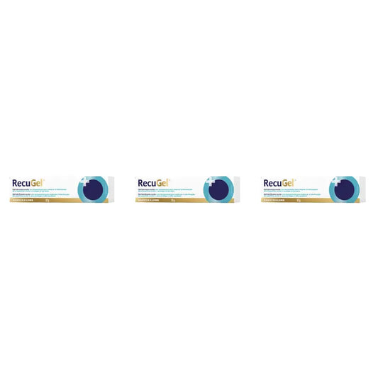 Recugel Gel oftalmico , 3 x 10 grammi