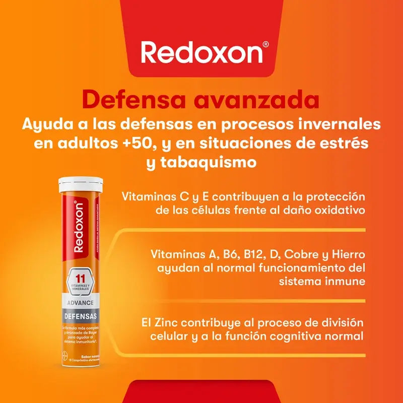 Redoxon Advance , 15 compresse effervescenti