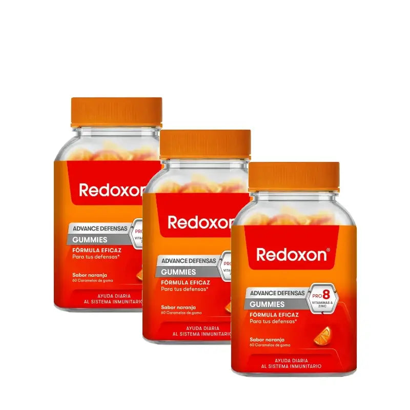 Redoxon Advance Defensas, confezione da 3 x 60 caramelle gommose