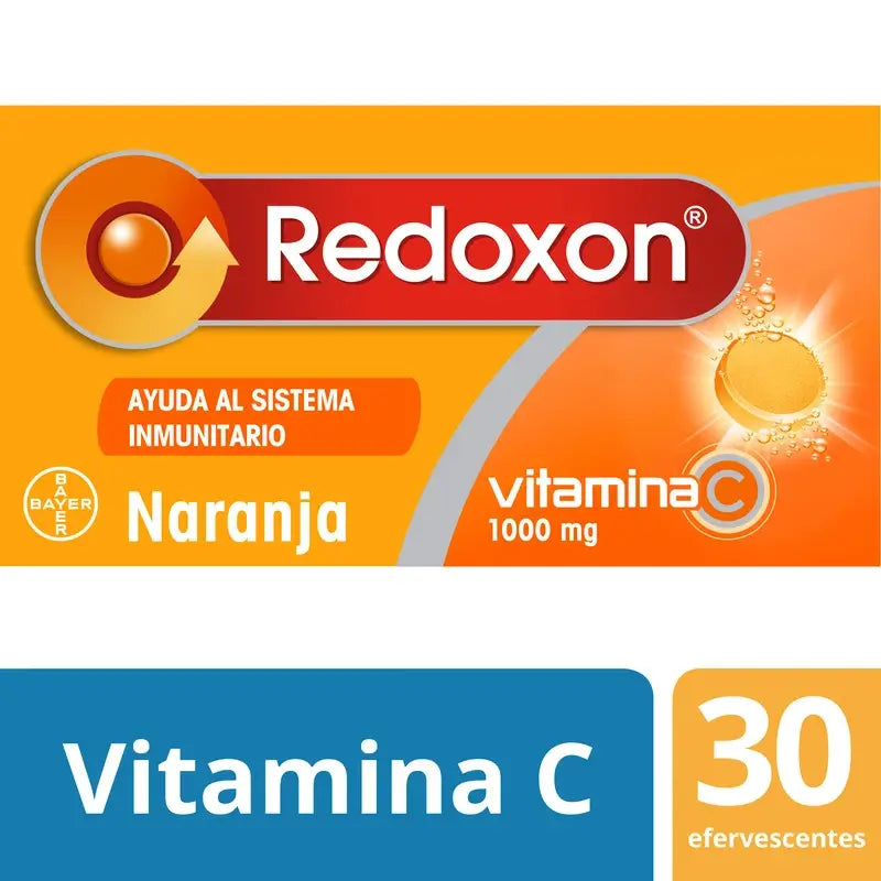 Redoxon Vitamina C Gusto Arancio 30 Compresse Effervescenti