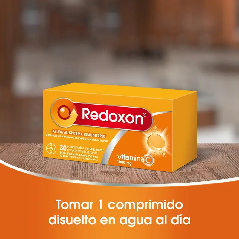 Redoxon Vitamina C Gusto Arancio 30 Compresse Effervescenti