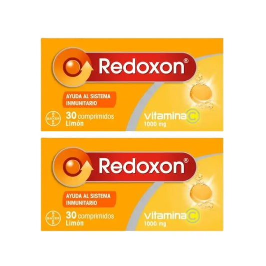 Redoxon Vitamina C al gusto di limone, 2X30 compresse effervescenti