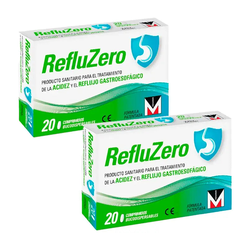 Refluzero Duplo Bruciore di stomaco e reflusso 2 x 20 compresse