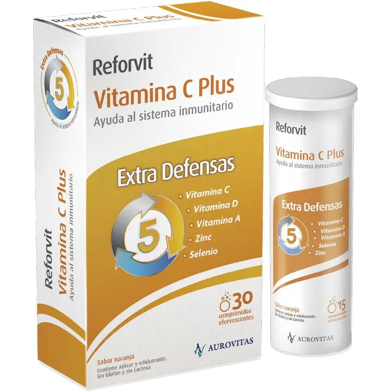 Reforvit Vitamina C Plus Extra Difese, 30 compresse effervescenti