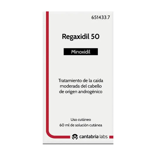 Regaxidil 50 mg/ml Minoxidil Cutaneous Solution 1 Bottle 60 ml
