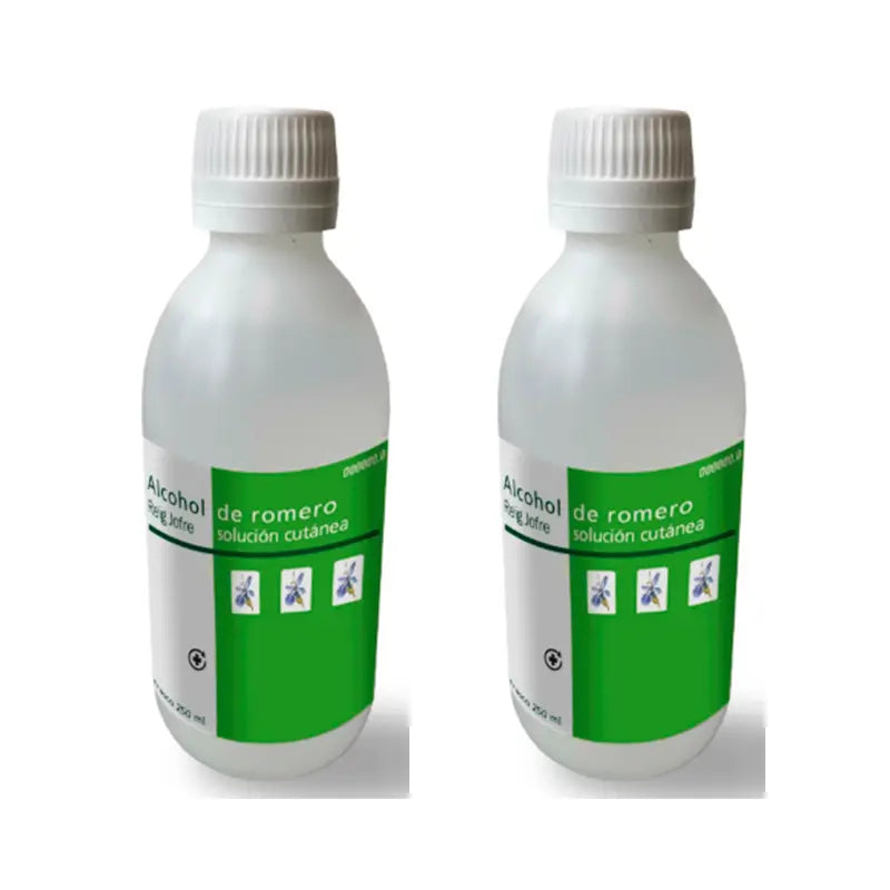 Alcool al rosmarino Reig Jofre Duplo, flacone 2 x 250 ml