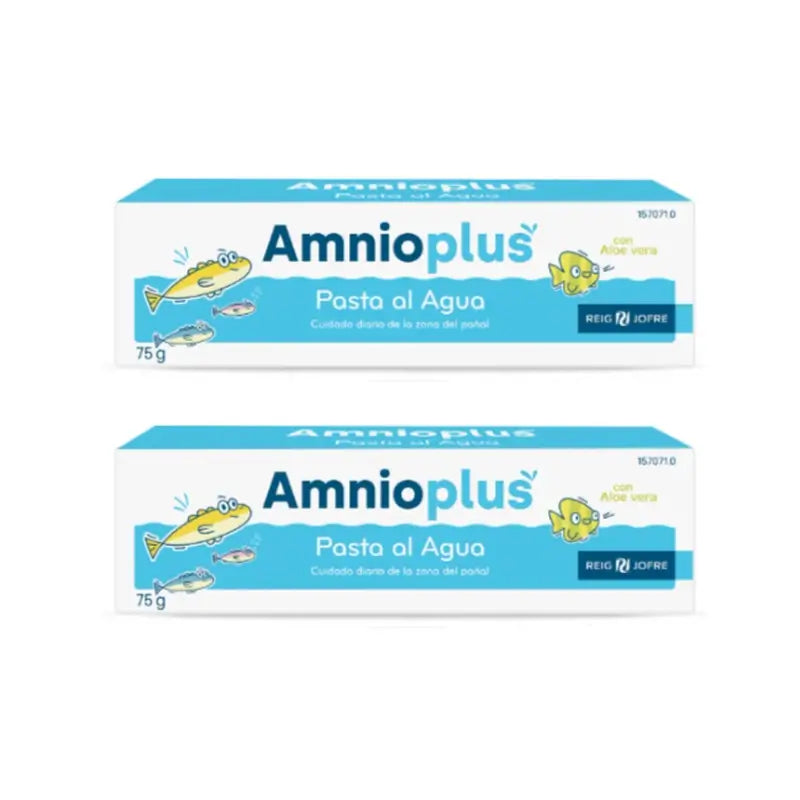 Reig Jofre Duplo Amnioplus H2O Pasta a base d'acqua, 2 x 75 G