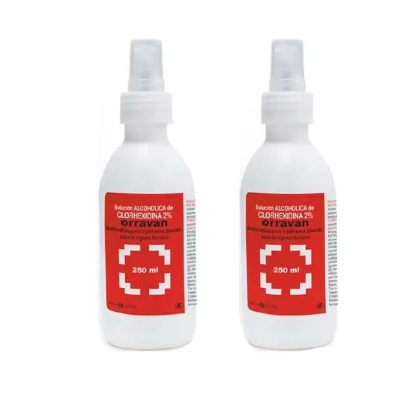 Reig Jofre Duplo Clorexidina 2% Sol.Alcolico, Flacone 2 x 250 ml