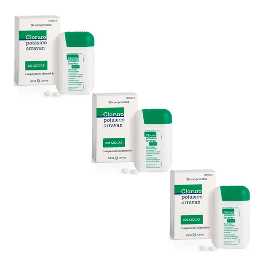 Reig Jofre Triplo Potassio Cloruro 3 x 30 compresse Bocca secca