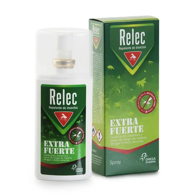 Relec Spray antizanzare extra forte, 75 ml