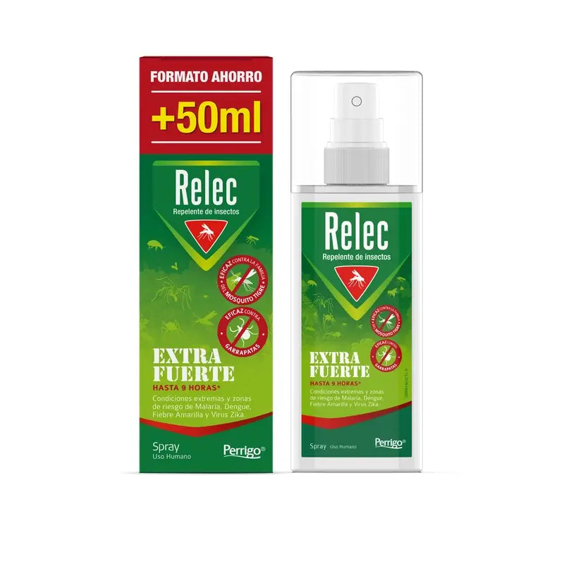 Relec Spray antizanzare extra forte, 125 ml