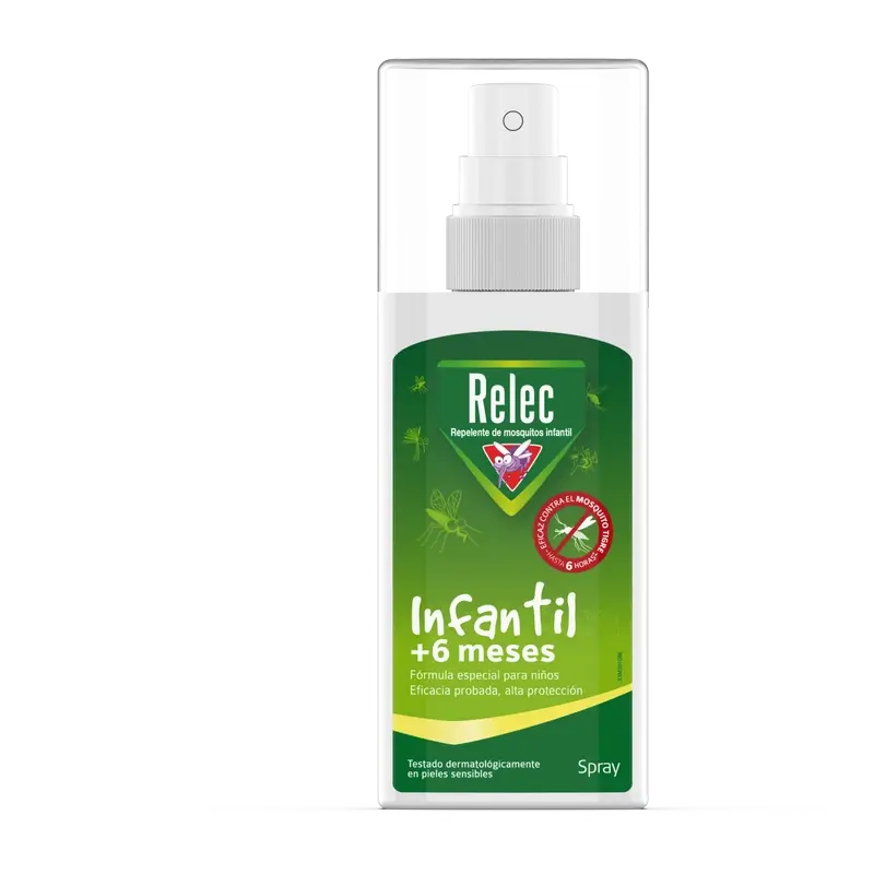 Relec Spray antizanzare per neonati, 100 ml (+ 6 mesi)