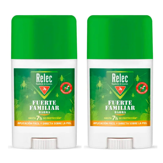 RelecDuplo Strong Family Stick repellente per zanzare, 2 x 50 ml