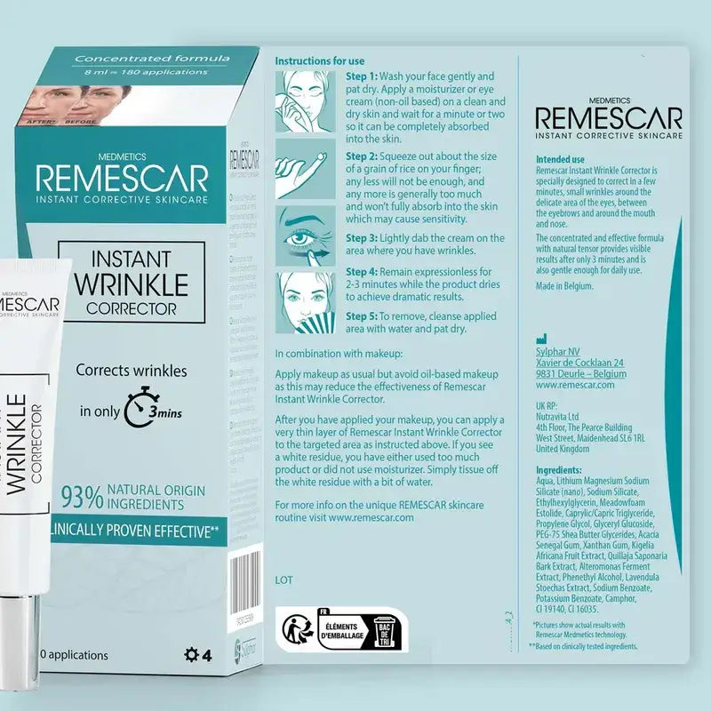 Remescar Correttore istantaneo delle rughe, 8 ml