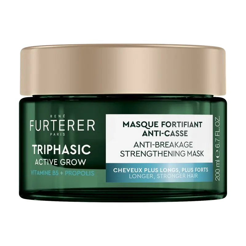 Rene Furterer Maschera Trifasica Attiva Crescita Rinforzante Anti-Rottura , 200 ml