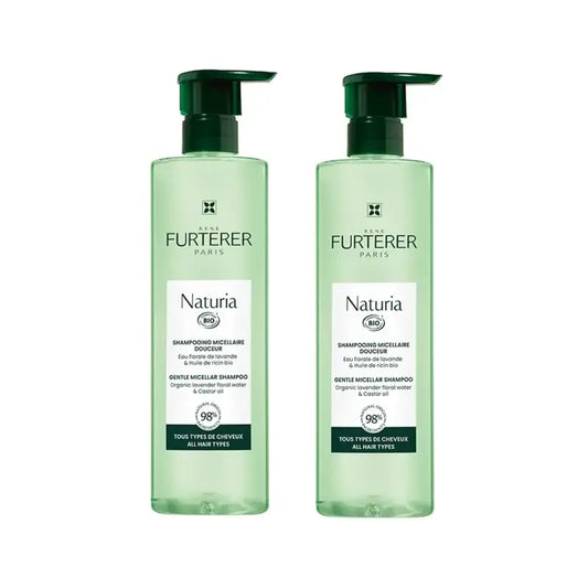 Rene Furterer Naturia Shampoo equilibrante extra delicato, 2X400 Ml
