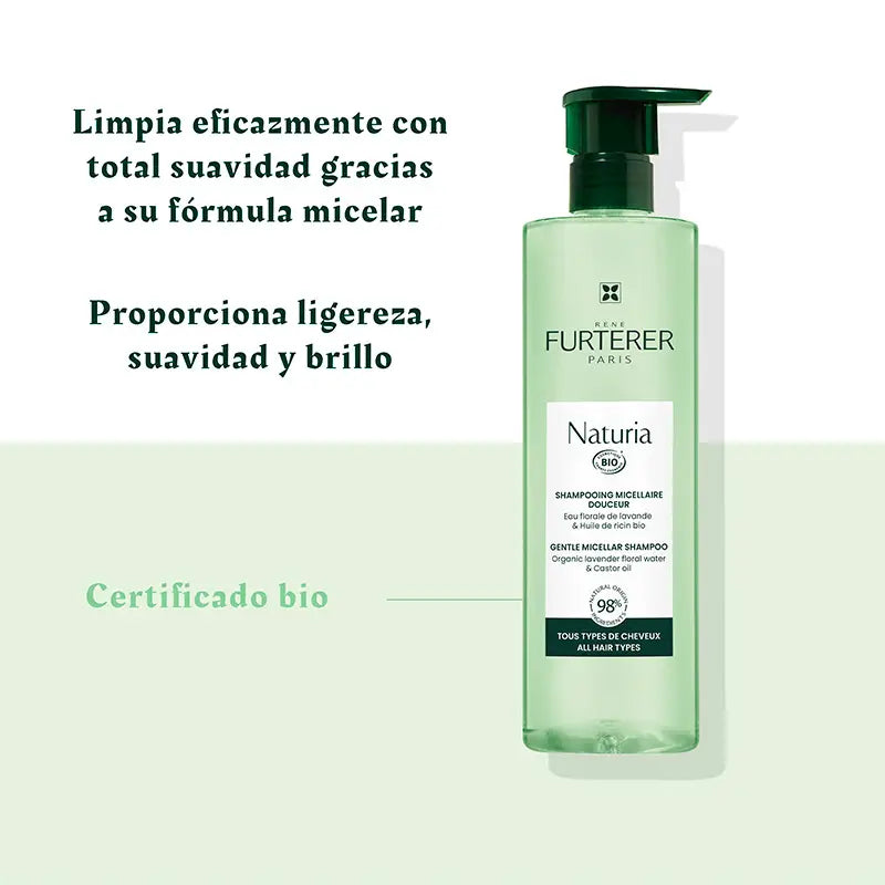 Rene Furtereria Naturia Shampoo equilibrante extra delicato, 400 ml