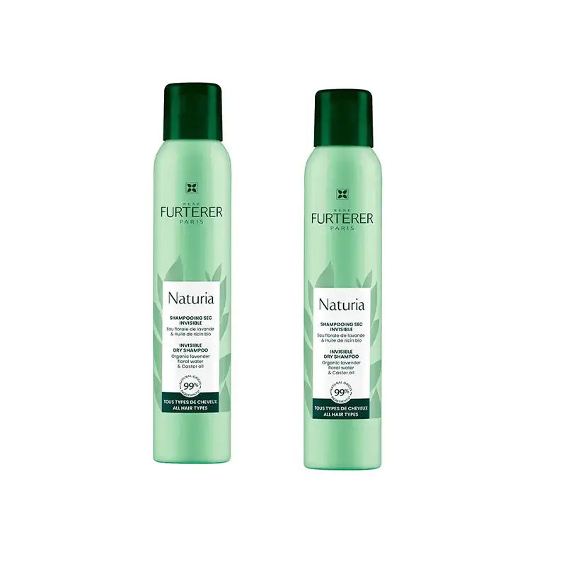 Rene Furtereria Naturia Shampoo secco spray, 2X150 Ml