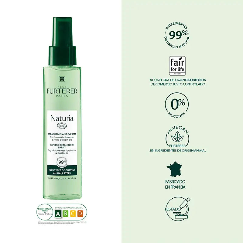 Rene Furterer Naturia Spray districante extra delicato, 200 ml