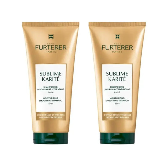 Rene Furterer Shampoo disco idratante al burro di karité, 2X200 Ml