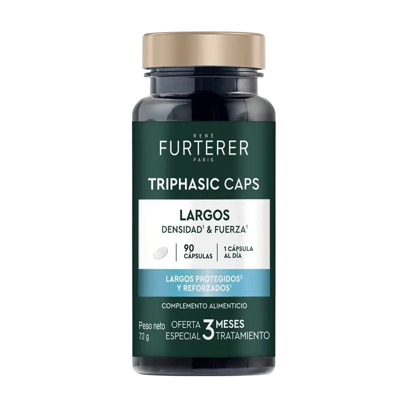 Rene Furterer Triphasic Capelli lunghi, densità e forza , 90 capsule