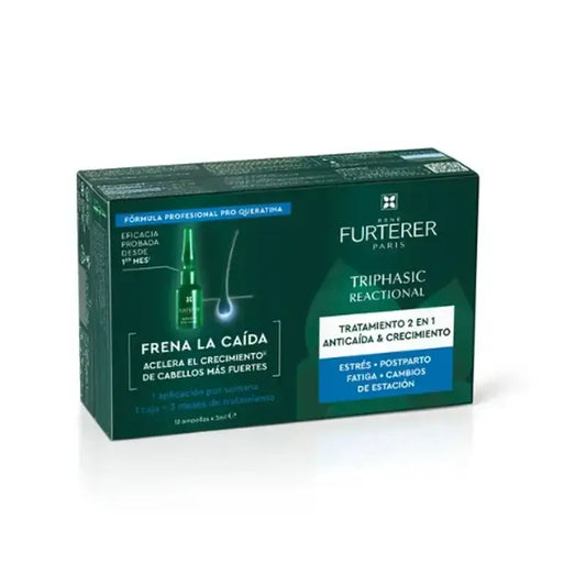 René Furterer Triphasic Reacional Ampoules Confezione 5 ml x 12 Ampoules