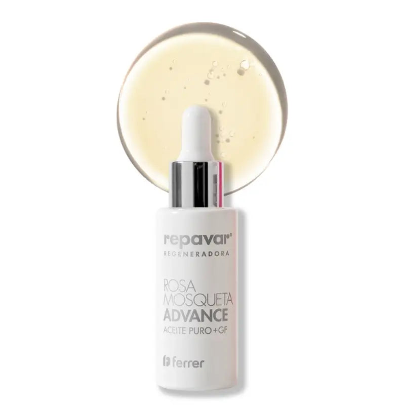 Repavar Olio di Rosa Mosqueta rigenerante puro Advance 15 ml