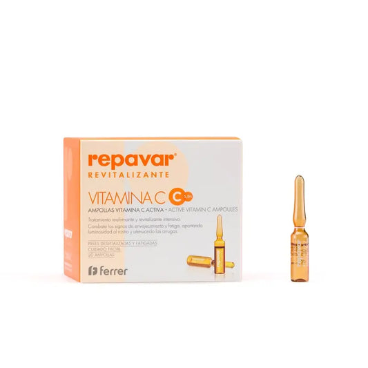 Repavar Vitamina C Attiva Rivitalizzante Fiale 20 Fiale