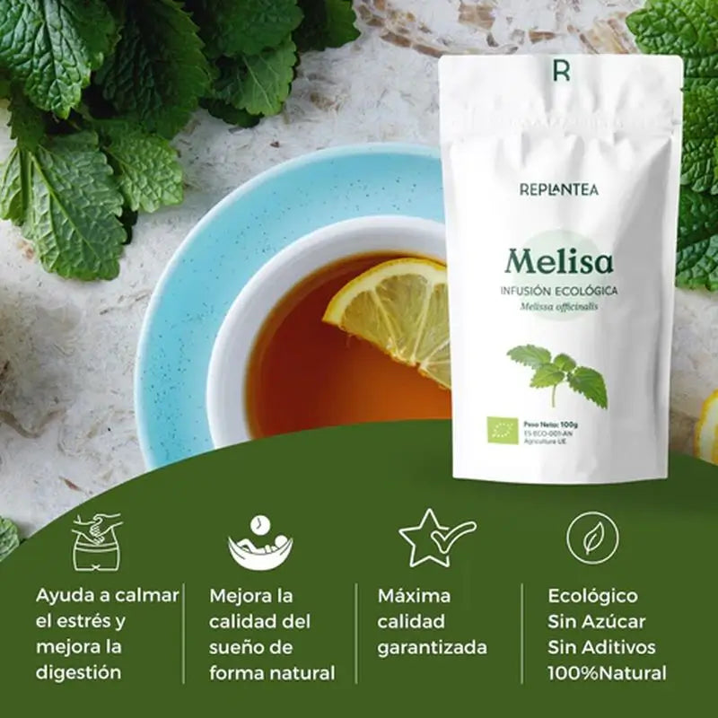 Infuso di melissa biologico Replantea, 100g