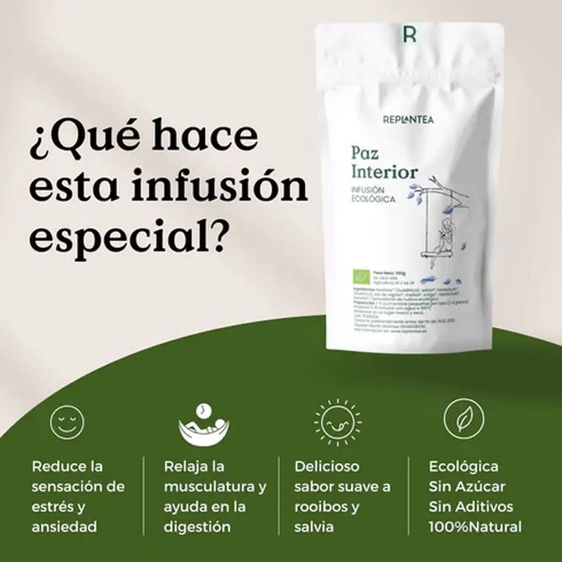 Infuso di pace interiore Rethink Organic, 100 g
