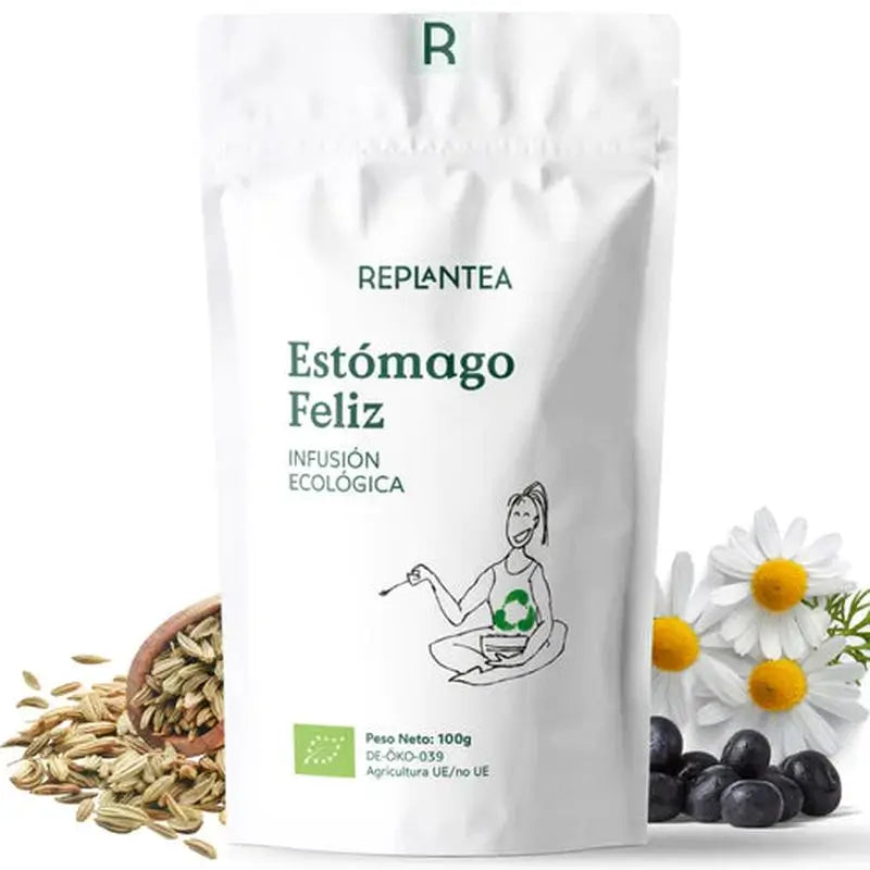 Tisane digestive Replantea con filtro, 3 unità