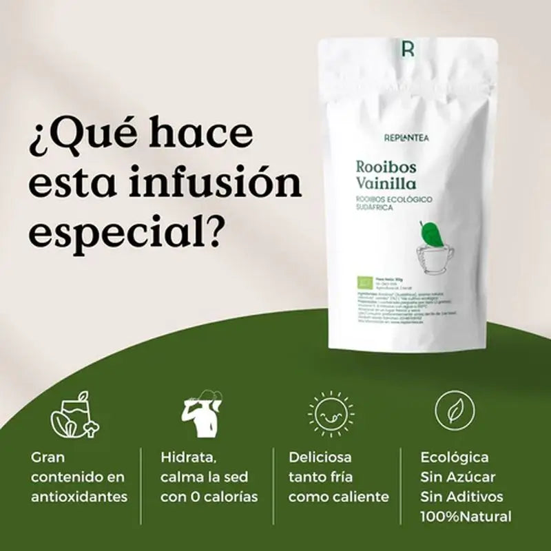 Replantea Rooibos con vaniglia e calendula, 90 g
