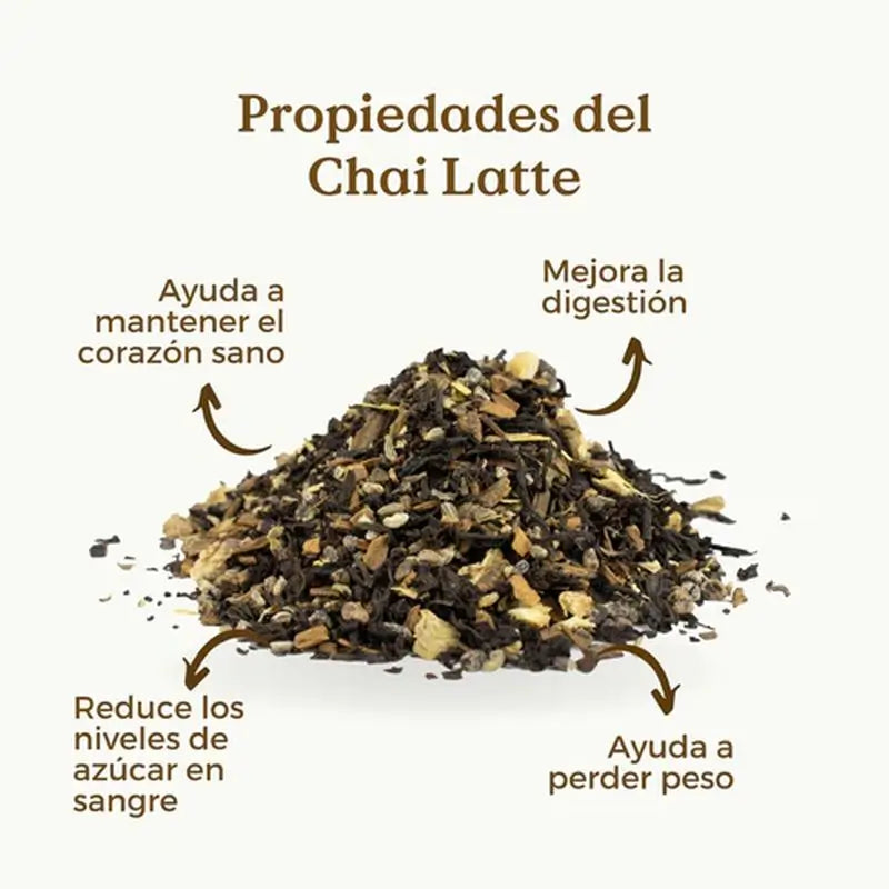 Tè nero Chai Latte Biologico Replantea, 100 g