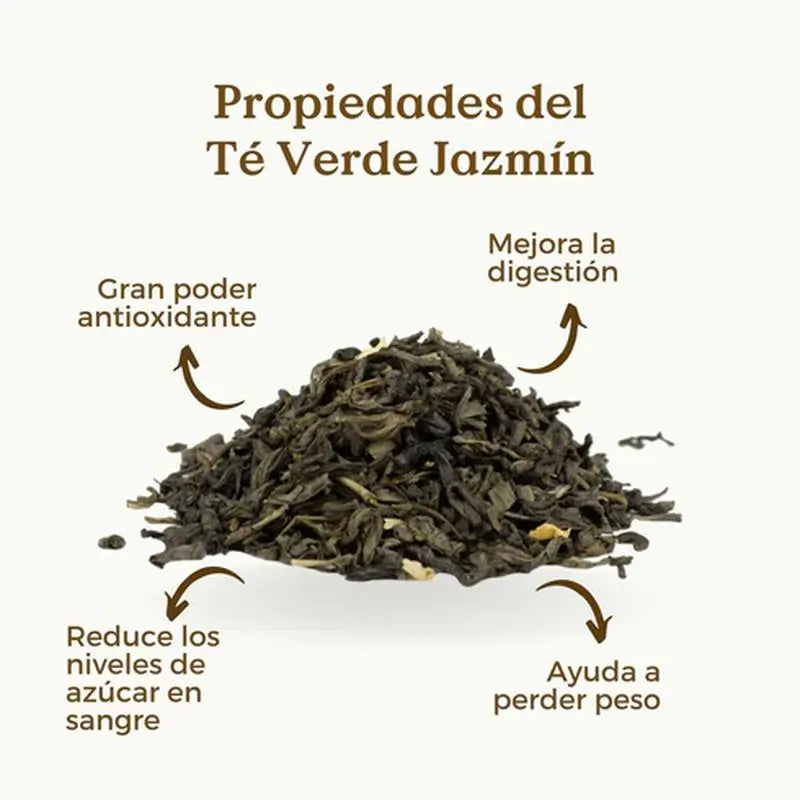 Replantea Tè verde al gelsomino biologico, 100 g