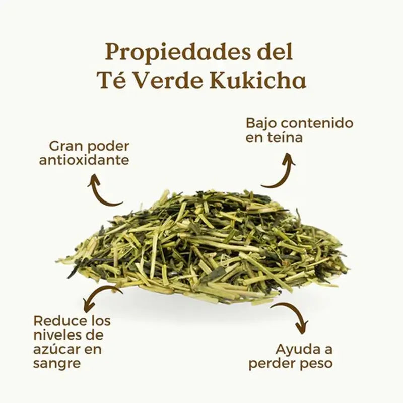 Replantea Tè verde superiore biologico Kukicha, 100 g