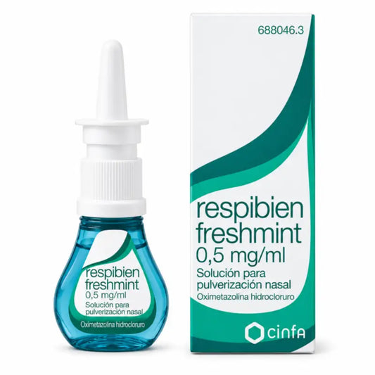 Respibien Freshmint 0,5 mg/ml Soluzione spray nasale 15 ml