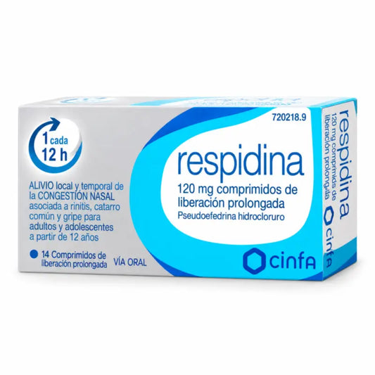 Respidin 120 mg a rilascio prolungato, 14 compresse