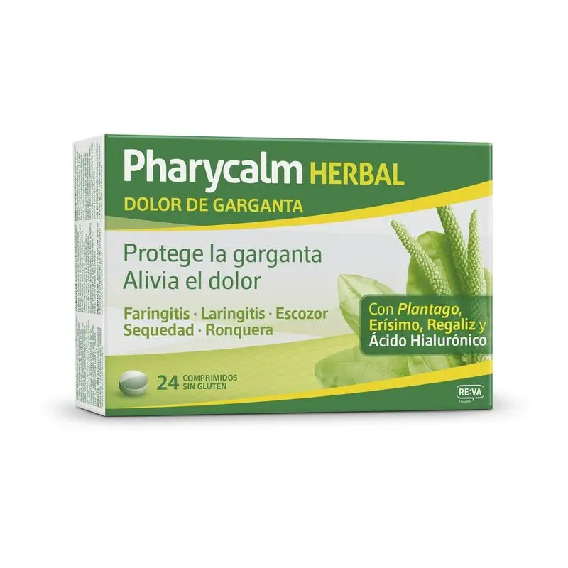 Reva Pharycalm Mal di gola alle erbe 24 compresse